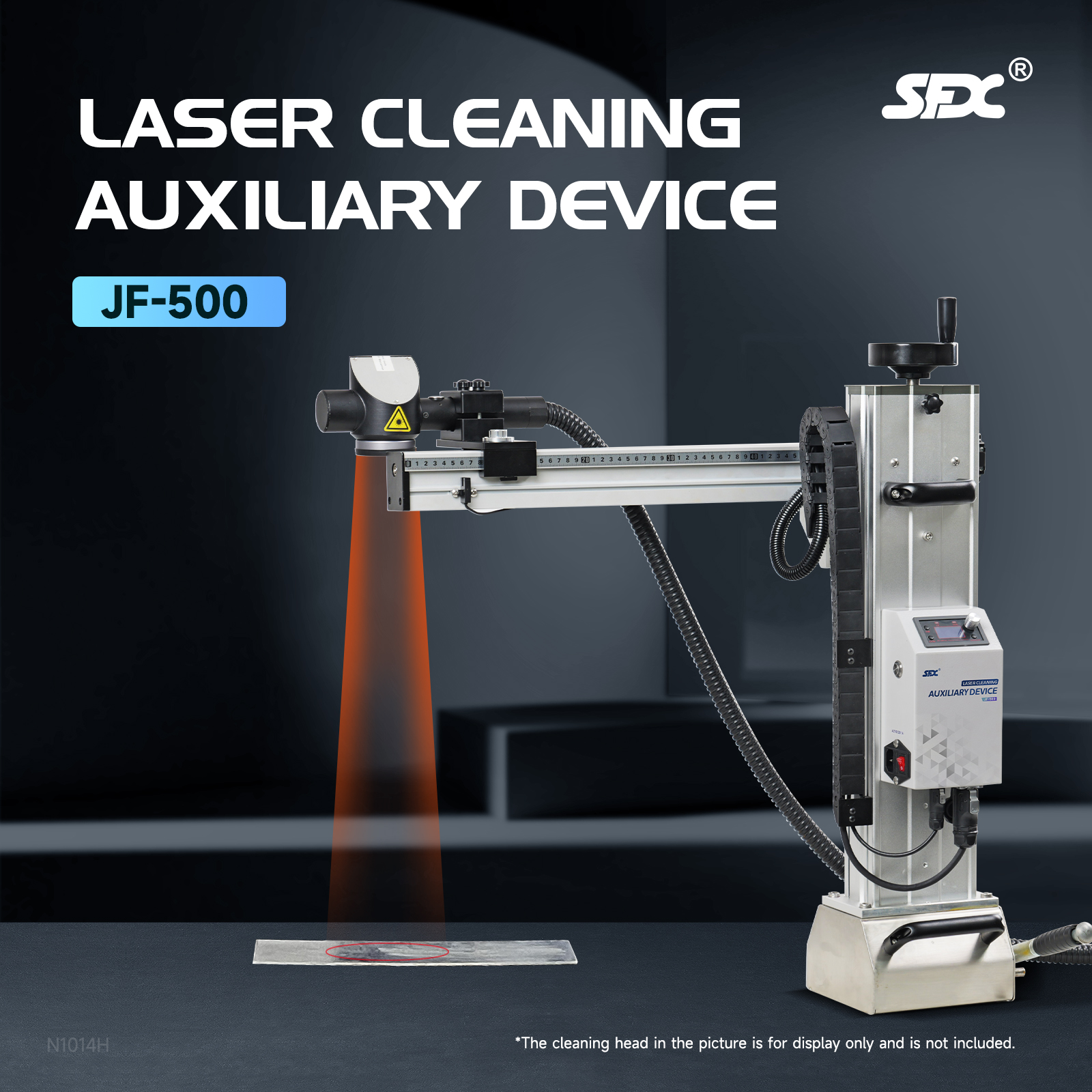 JF-500 Laser Cleaning Auxiliary Device for Stable Operation and Even Cleaning